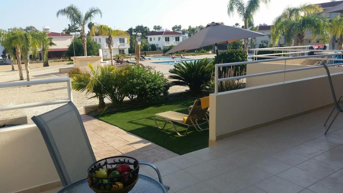 Nissi 3 Pool Access Garden Apartment アヤナパ エクステリア 写真