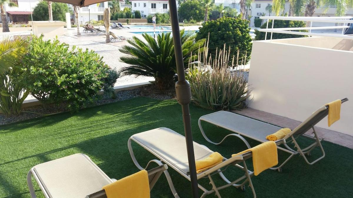 Nissi 3 Pool Access Garden Apartment アヤナパ エクステリア 写真