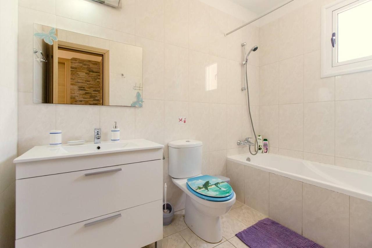 Nissi 3 Pool Access Garden Apartment アヤナパ エクステリア 写真